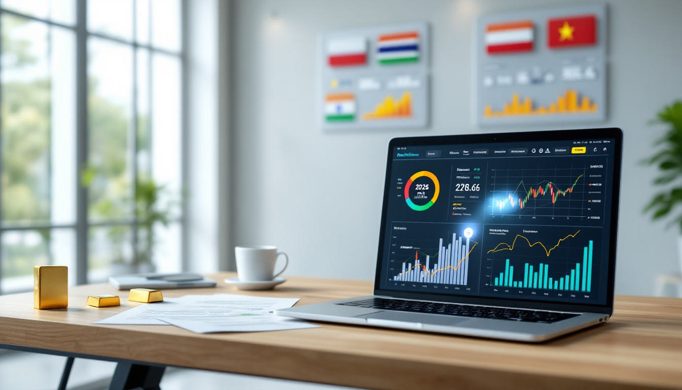 2026년 투자 포트폴리오 다각화와 우량주 중심 투자 전략을 상징하는 이미지