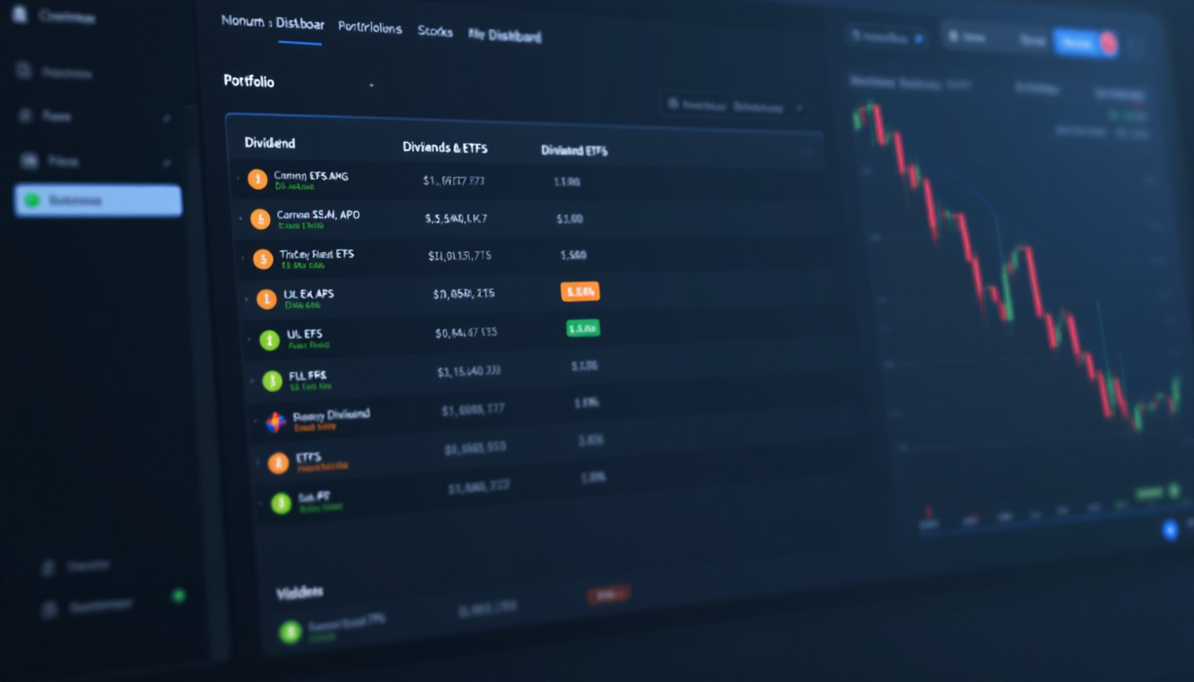 배당주 투자와 절세 전략을 보여주는 배당금과 ISA, 연금계좌 운용 포트폴리오