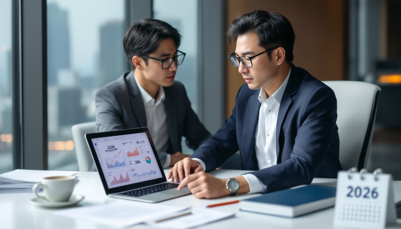 평생 현금 흐름을 만드는 첫걸음을 상징하는 중년의 직장인 또는 자영업자의 모습