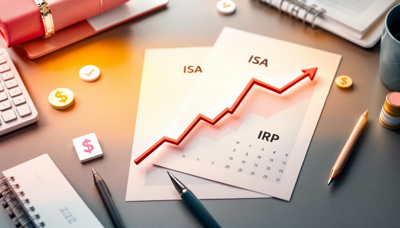 2026년 ISA와 IRP 절세 전략의 시너지 효과를 시각화한 이미지