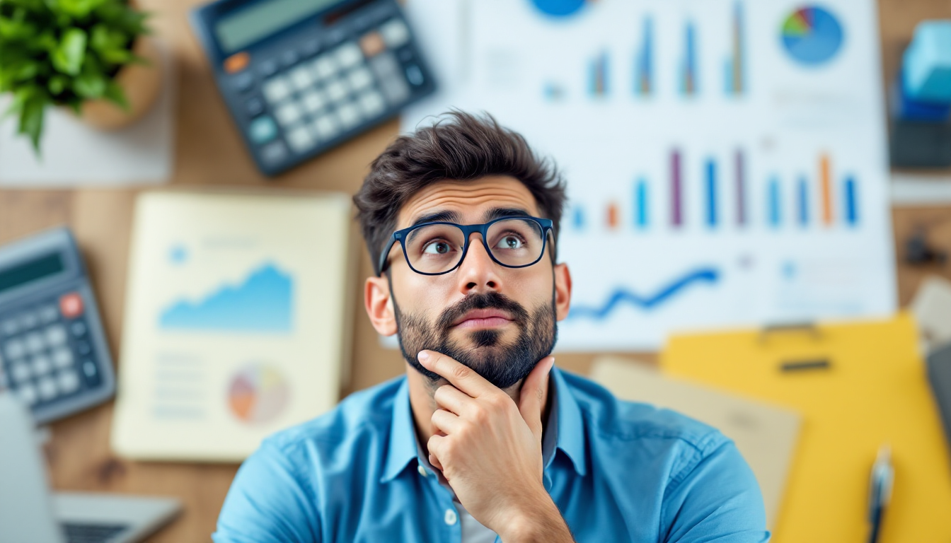 IRS 계좌를 세금 절감 및 노후 대비 투자 수단으로 고민하는 사람의 이미지