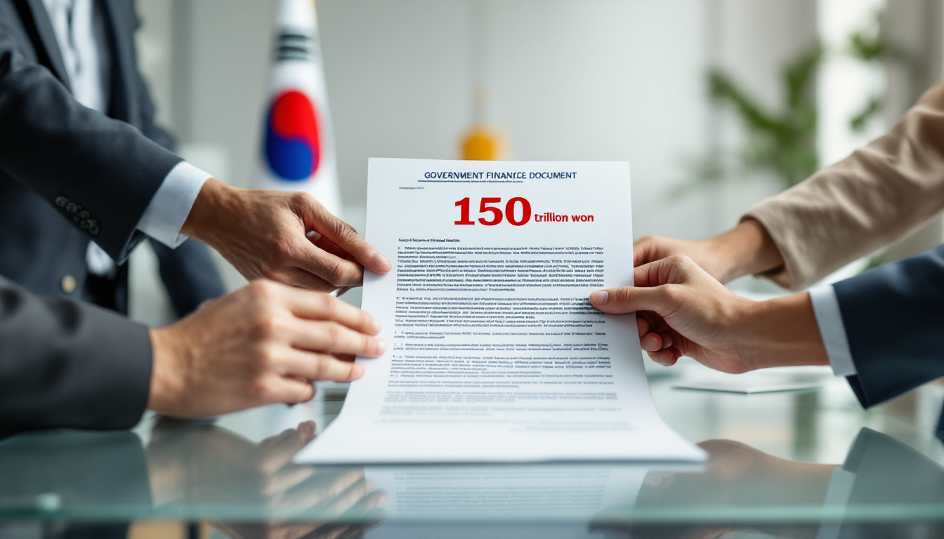 국민참여형 펀드의 막대한 투자 규모와 공공 민간 협력 이미지