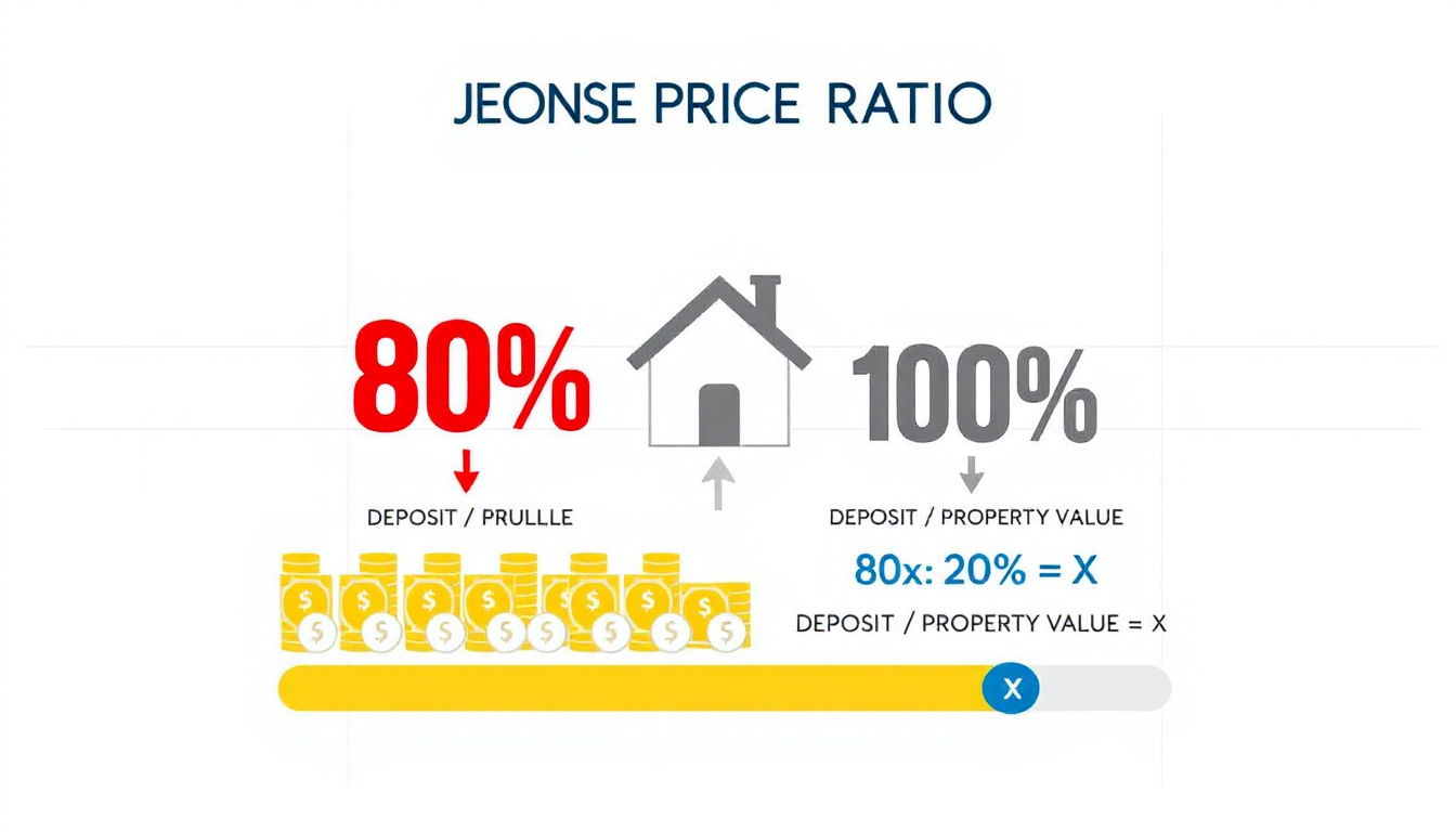 전세가율과 80퍼센트 위험 신호를 설명하는 인포그래픽