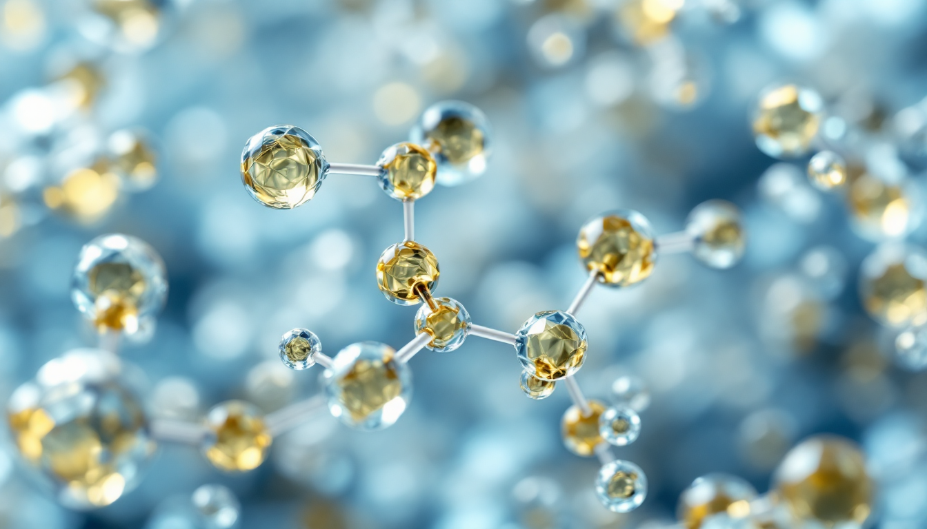 알티지 오메가3의 분자 구조와 과학적 설명을 보여주는 이미지