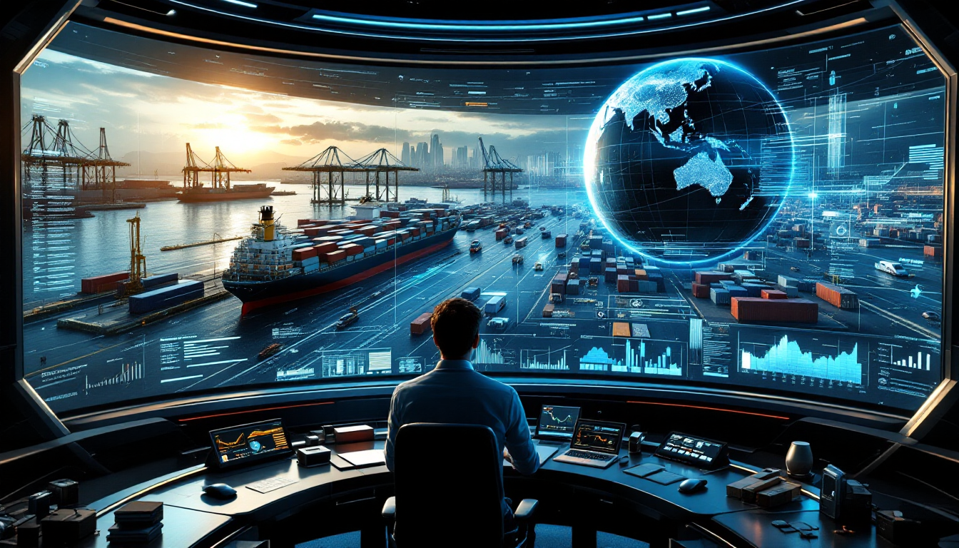 2026년 대기업 투자 위축의 글로벌 경제 불확실성과 공급망 문제를 상징하는 이미지