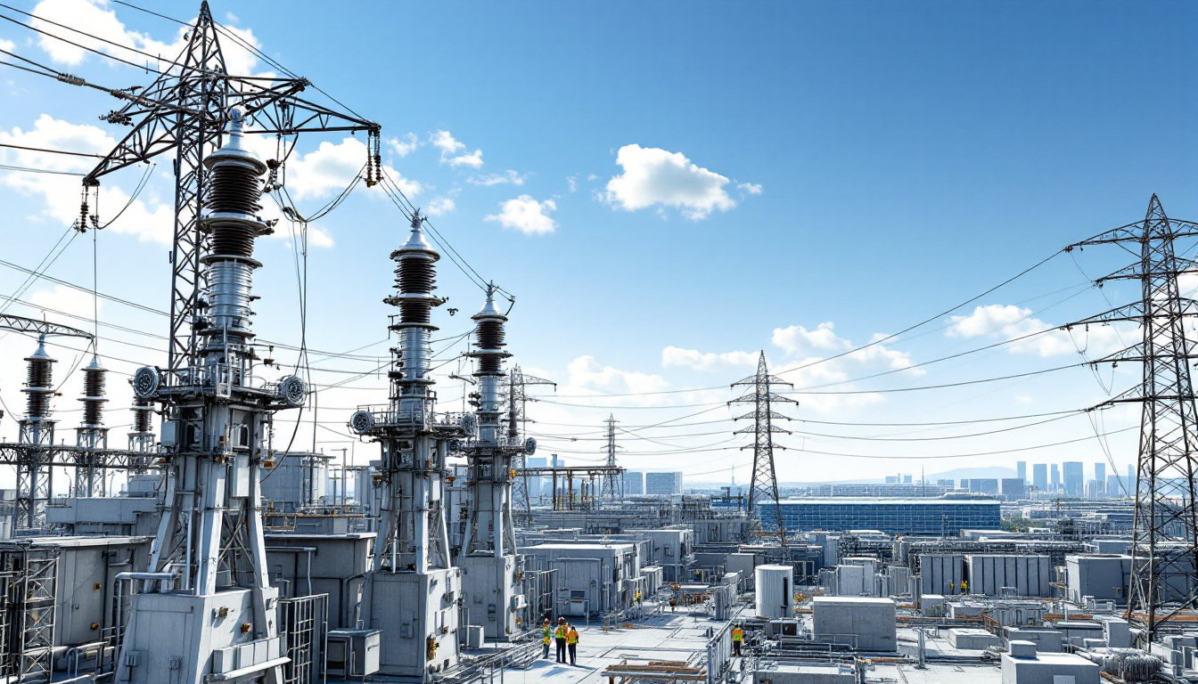 데이터센터를 위한 고압 변압기, 송전 케이블, 전력망 변전소 등 대규모 전력 인프라