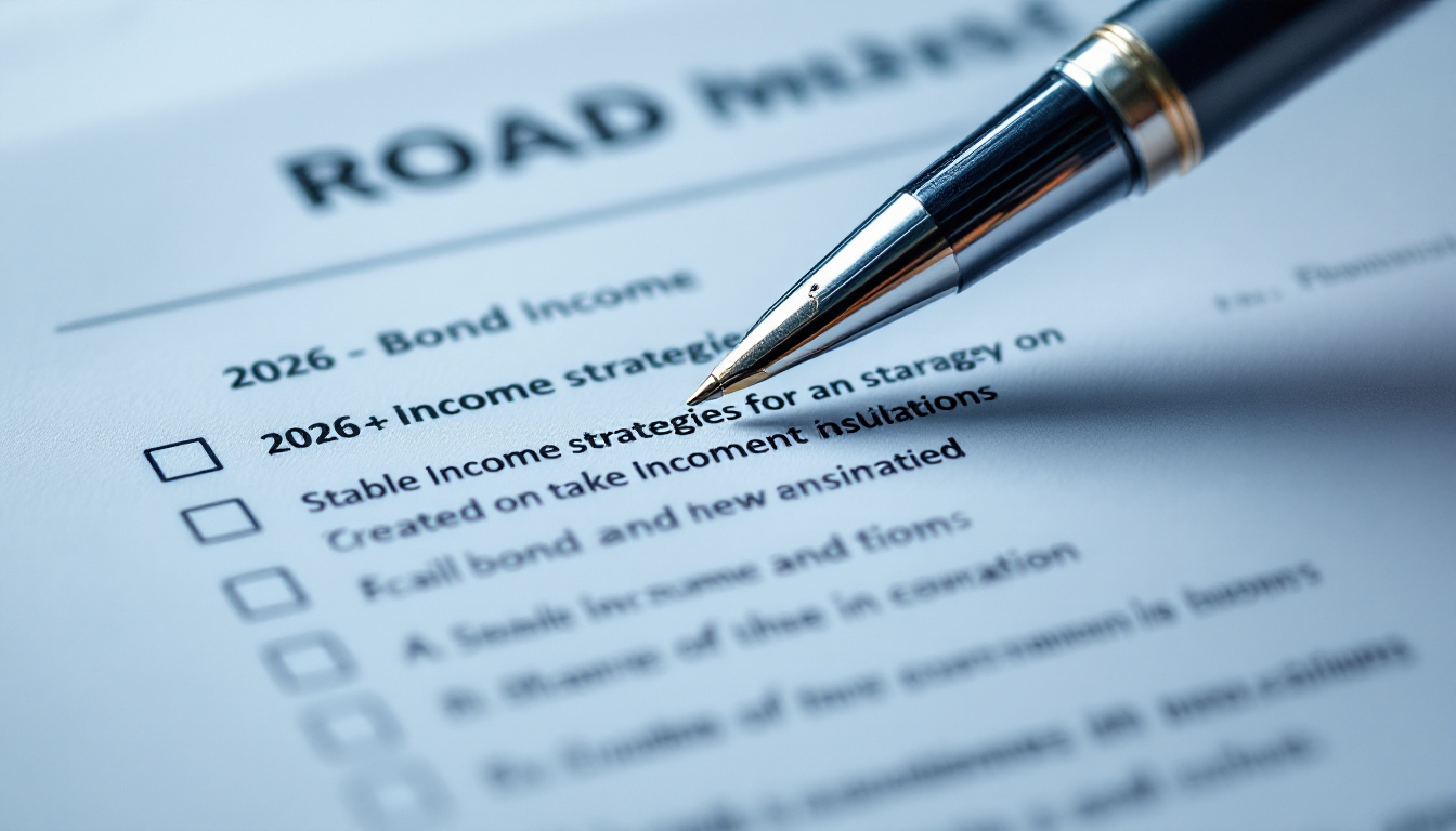 2026년 채권 투자 전략과 최종 투자 체크리스트를 나타내는 이미지