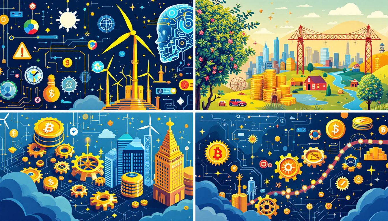 2026년 주요 투자 기회와 위험 관리에 대한 시각적 요약 이미지