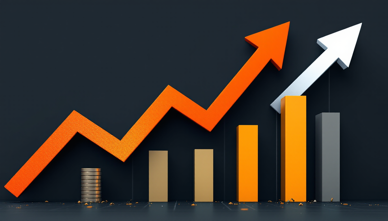 커버드콜 ETF의 주가 상승 제한 위험을 표현한 그래프 이미지