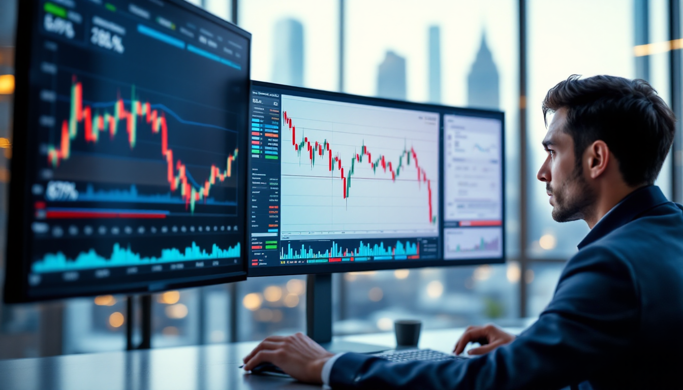 삼성전자 주가와 목표주가, 투자의견 정보를 활용하는 투자자의 모습