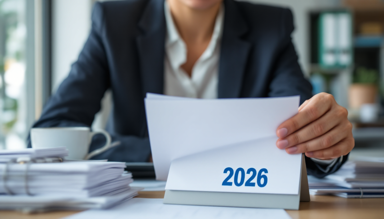 2026년 연말정산을 미리 준비하며 절세 계획을 세우는 모습