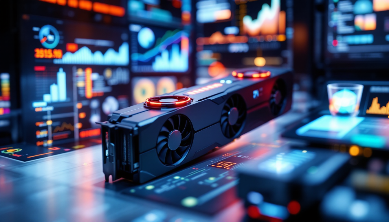 2026년 AI 반도체 시장에서 AMD MI 시리즈 GPU와 전력 효율성 우위를 보여주는 이미지