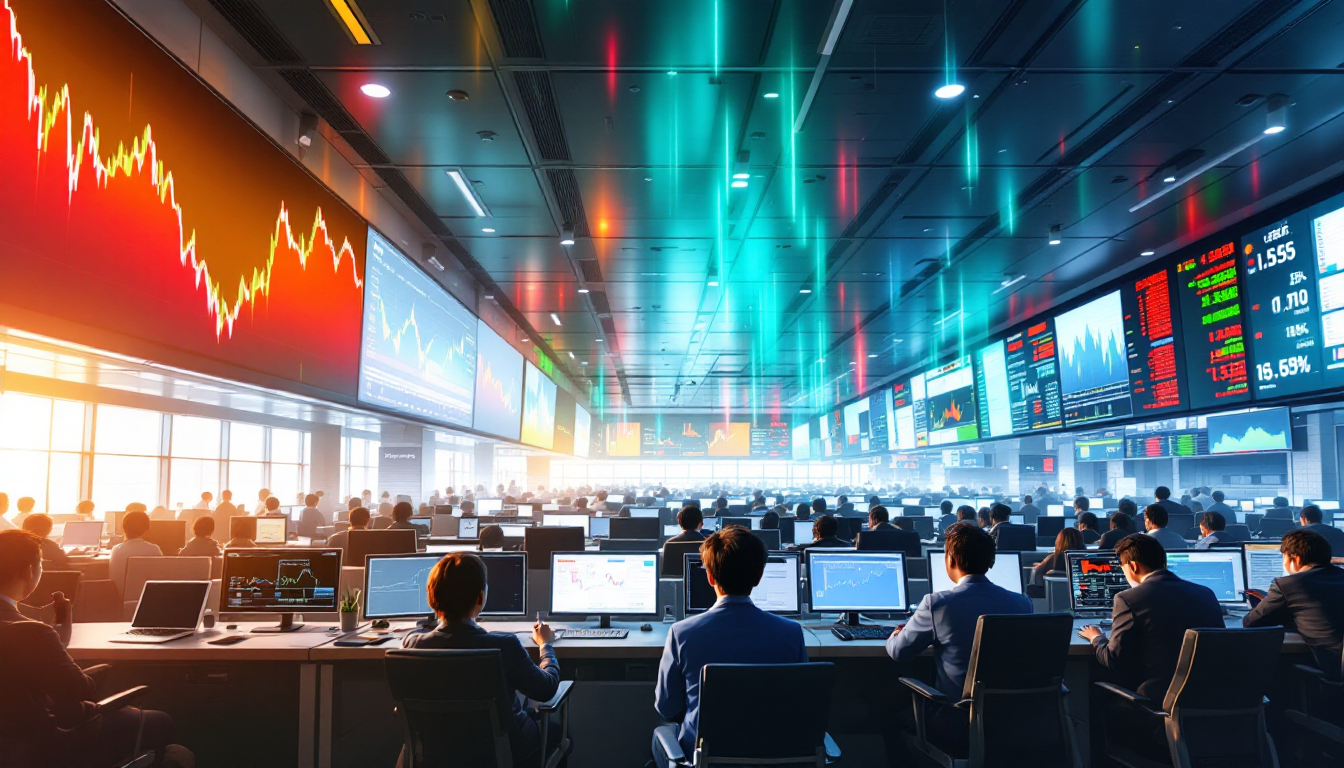 2026년 한국 주식 시장 거래 현장의 활기찬 모습