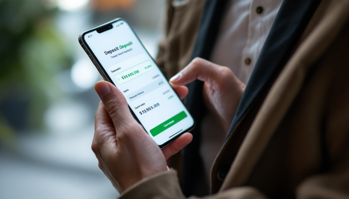 주식 앱의 예수금 입금, 종목 검색, 매수 매도, 자산 현황 확인 등 핵심 기능 사용 장면