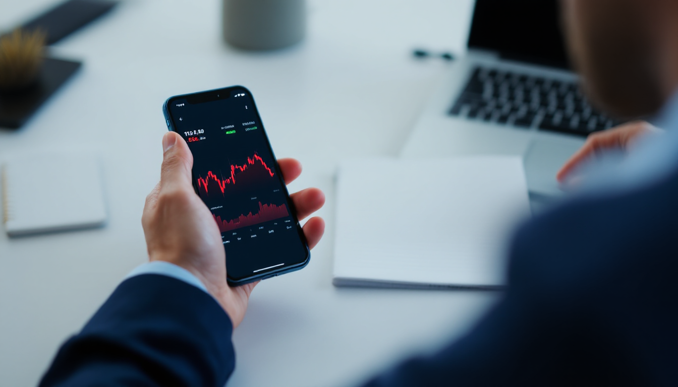 분할 매수 방식으로 하락장에서 투자하는 투자자