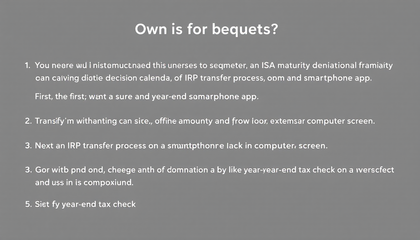 ISA 만기 자금 이전 및 연말정산 확인 3단계 실행 전략 이미지