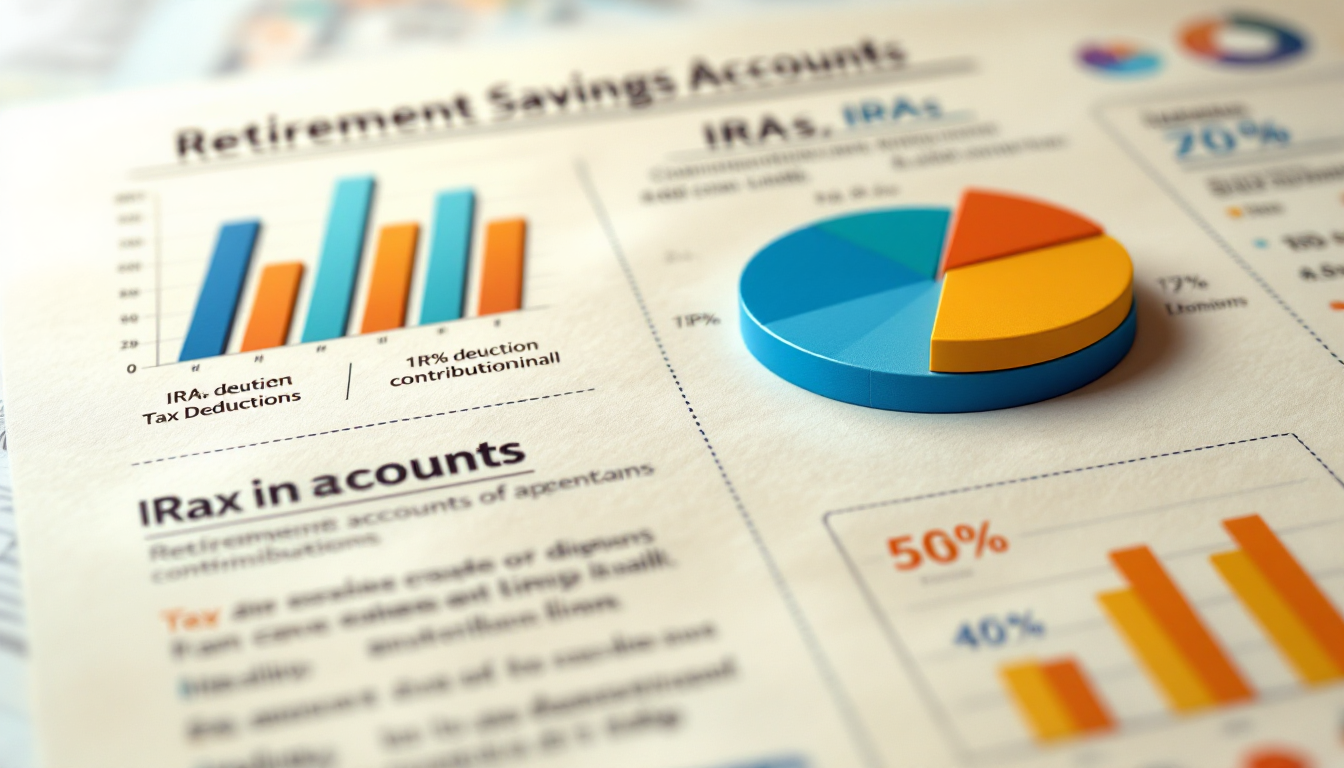 연금저축펀드와 IRP 계좌의 세금 혜택과 특징을 설명하는 금융 인포그래픽