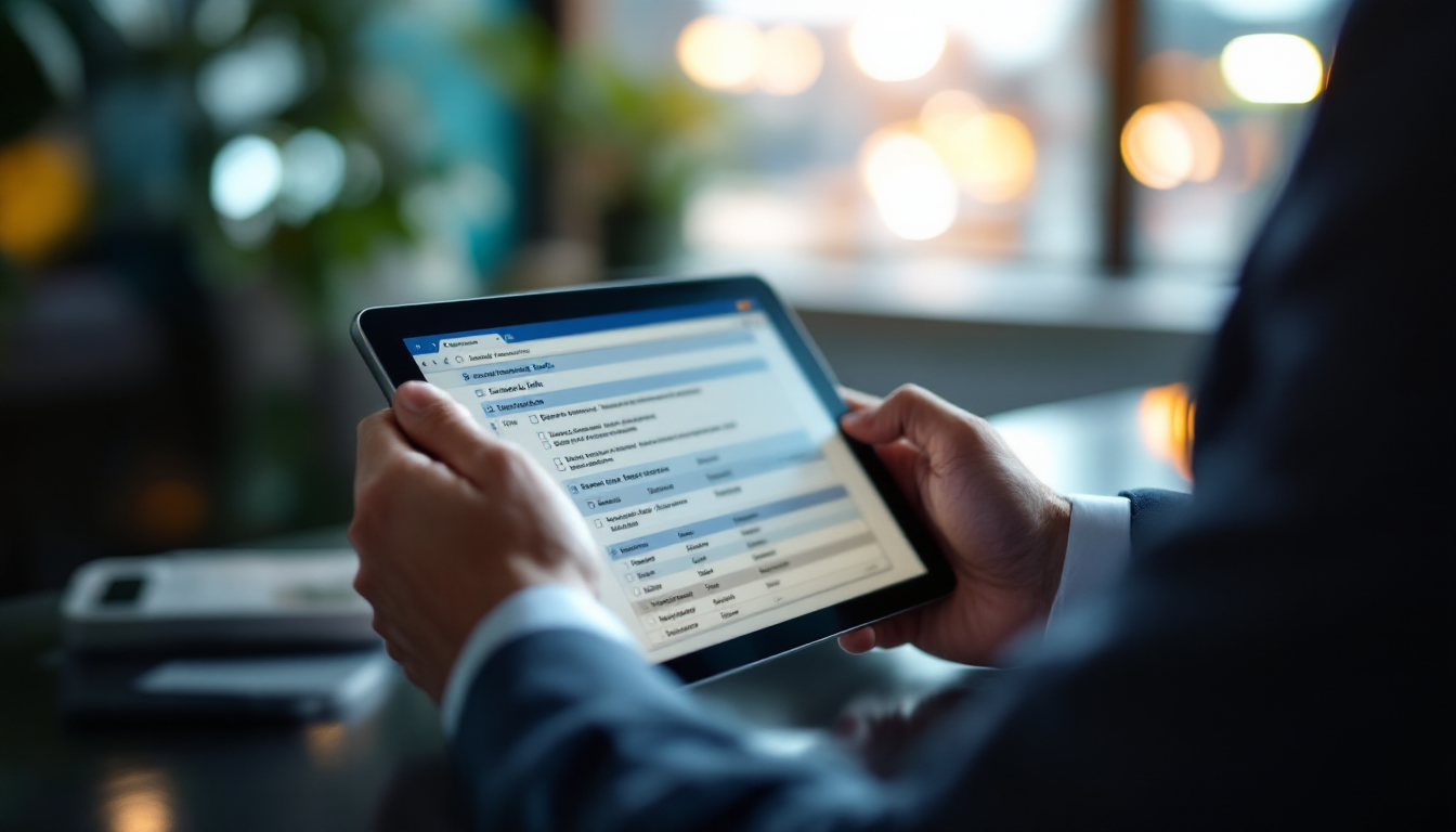 투자 목표, 위험 허용도, 섹터 선호도를 체크하는 투자자 이미지