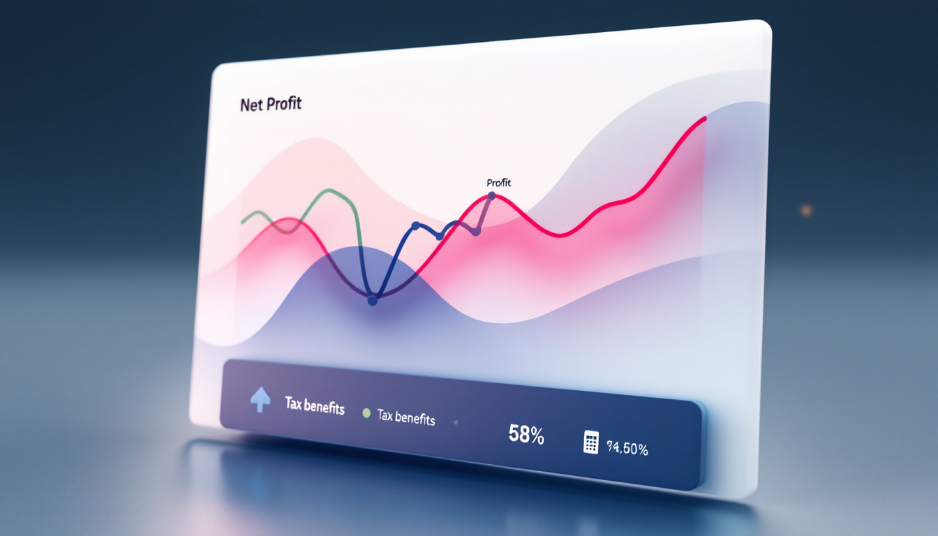 손익통산 개념을 시각적으로 보여주는 차트와 그래프